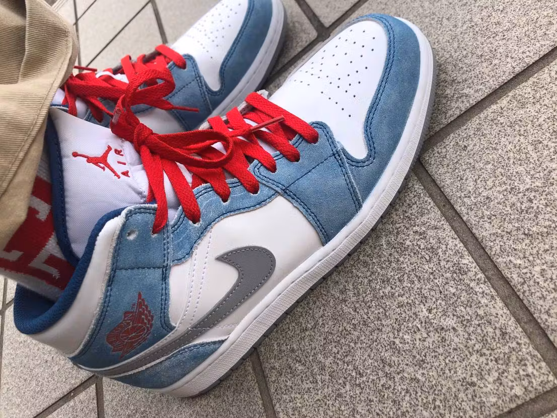 Air Jordan 1 Mid 'French Blue Fire Red' DN3706-401 Air Jordan 1 Mid 'French Blue Fire Red' DN3706-401